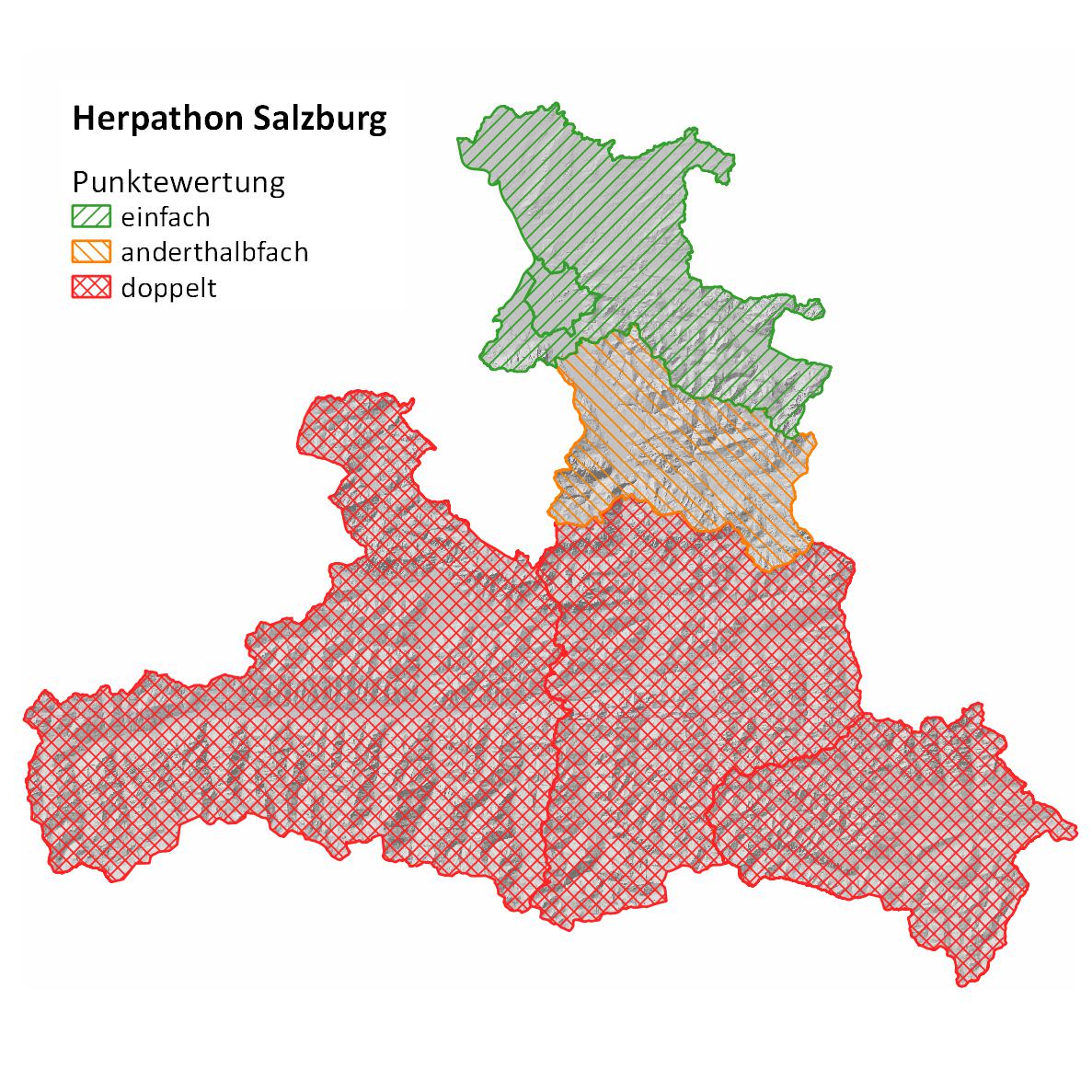 Karte Herpathon
